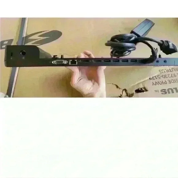 hp 2013 UltraSlim Docking Charging Station Black Serial 5CG721ZK5K - Picture 3 of 3